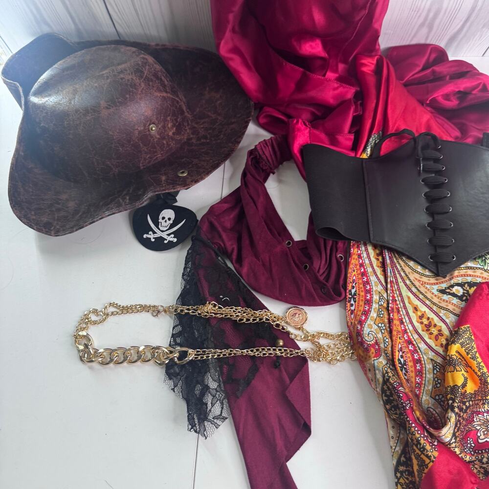 Pirate Costume and Accessories for Women Pirate Outfit Hat